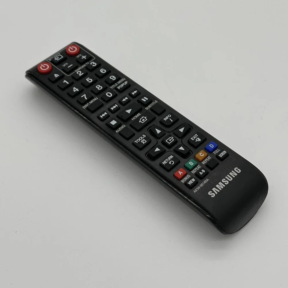 Samsung AK59-00149A Blu-Ray DVD Remote Control‎ Black Wireless OEM Replacement